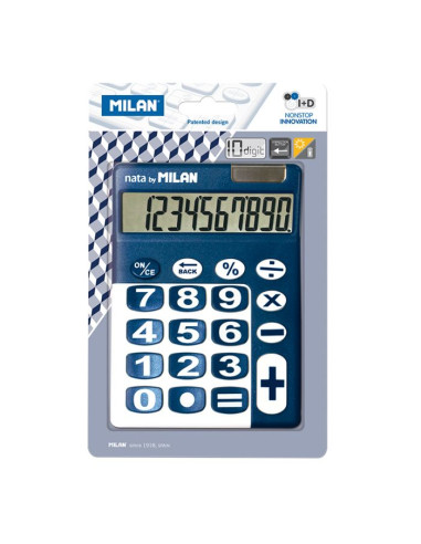 CALCULADORA AZUL 10 DIGITOS