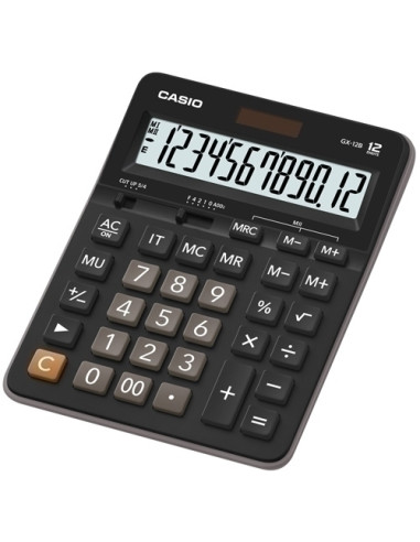 CALCULADORA MESA CASIO 12 DIG. GX-12B