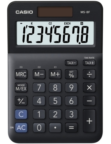 CALCULADORA SOBREMESA CASIO 8 DIGITOS...