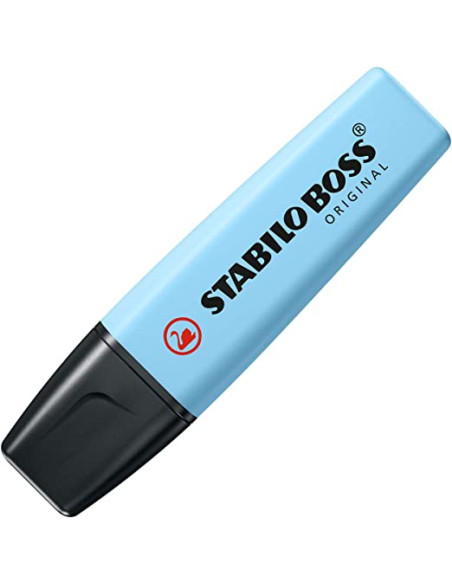 ROTULADOR STABILO BOSS FLUORESCENTE 70 PASTEL AZUL