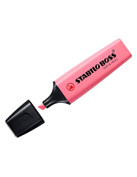 ROTULADOR STABILO BOSS FLUORESCENTE 70 PASTEL FUCS