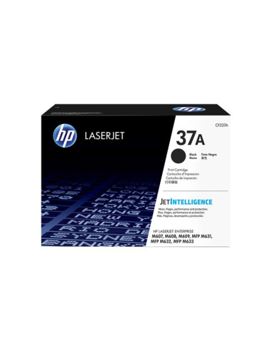 TONER HP LASER 37A CF237A NEGRO 11000...