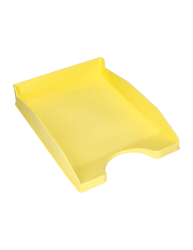 BANDEJA SOBREMESA PLASTICO AMARILLO PAST