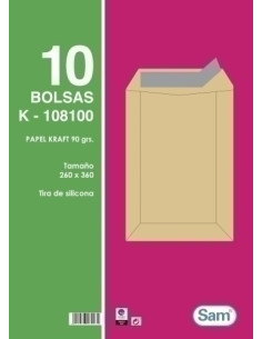 SOBRE-BOLSA SAM 260x360...