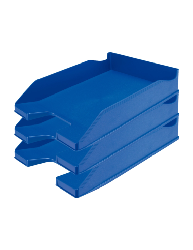 BANDEJA SOBREMESA PLASTICO AZUL OPACO 24