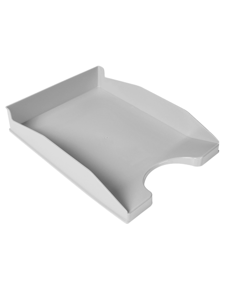 BANDEJA SOBREMESA PLASTICO GRIS OPACO 24