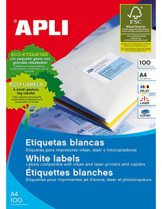 ETIQUETAS ADH.IMPR.APLI A4...
