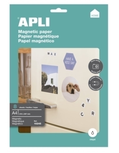 ETIQUETAS APLI  A4 IMANTADAS (10245)...