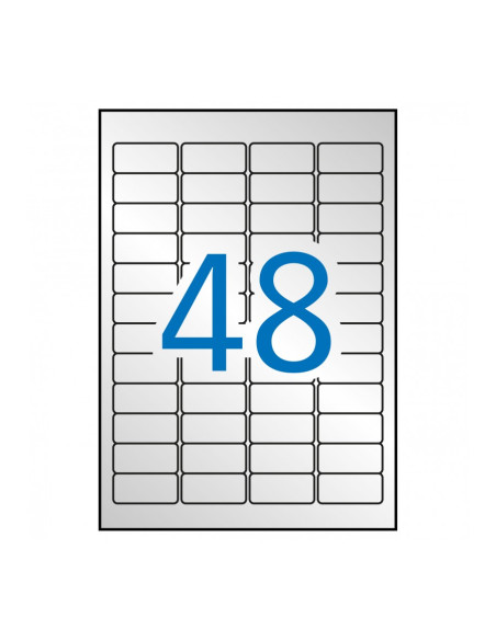 ETIQUETAS ADH.IMPR.APLI A4 POLYESTER MATE RESISTEN