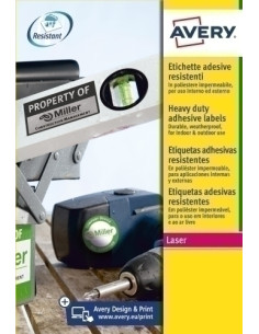 ETIQUETAS ADH.IMPR.AVERY A4...
