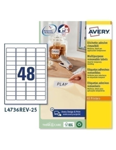 ETIQUETAS ADH.IMPR.AVERY A4...