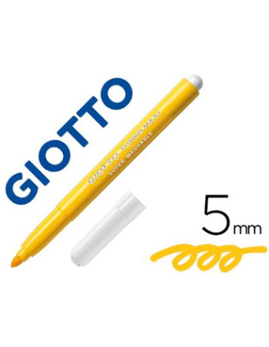ROTULADOR GIOTTO TURBO MAXI AMARILLO