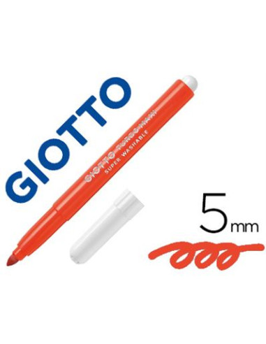 ROTULADOR GIOTTO TURBO MAXI ROJO