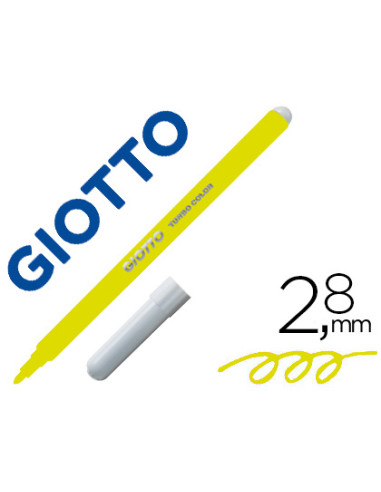 GIOTTO TURBO COLOR AMARILLO CAJA 12 UDS.