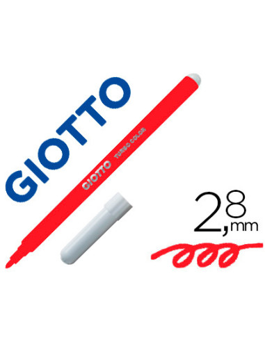GIOTTO TURBO COLOR ROJO CAJA 12 UDS.