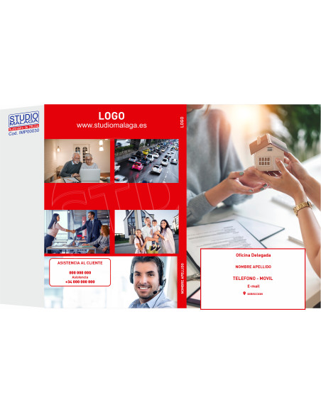 CARPETA PORTA DOCUMENTOS 1 BOLSILLO SEGUROS