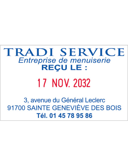 TRODAT 5460 SELLO AUTOMATICO FECHADOR 56X33MM