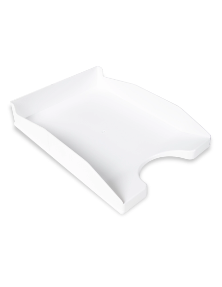 BANDEJA SOBREMESA PLASTICO BLANCO OPACO