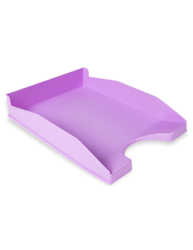 BANDEJA SOBREMESA PLASTICO LAVANDA OPACO