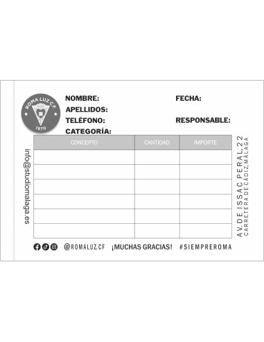 TALONARIO A5 PERSONALIZADO