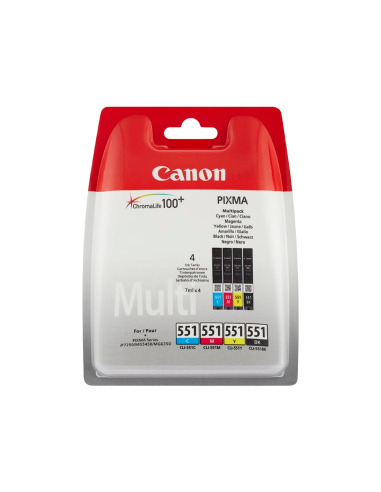 INK-JET CANON 551 C/M/Y/BK PIXMA...