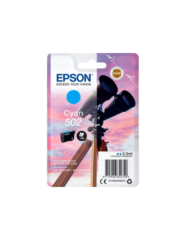 INK-JET EPSON SINGLEPACK CIAN 502 INK