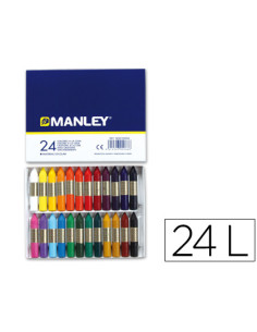 LAPICES CERA MANLEY CAJA DE...