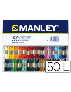 LAPICES CERA MANLEY CAJA DE...