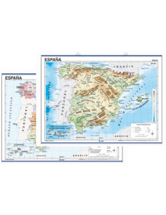 MAPA MURAL ESPAÐA...