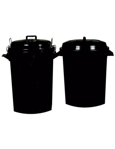 CUBO BASURA PLASTICO CON TAPA 100...