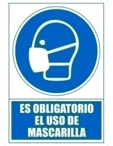 SEÑAL SERIGRAFIADA 1 TINTA AZUL ES...