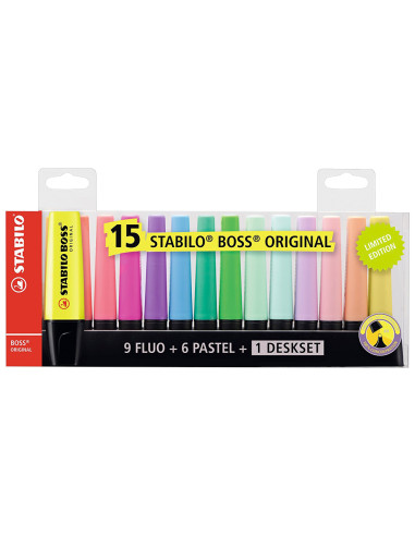 ROTULADOR STABILO BOSS FLUORESCENTE...
