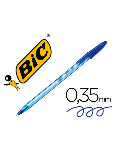 BOLIGRAFO BIC CRISTAL SOFT AZUL PUNTA...
