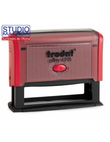 TRODAT 4918 SELLO AUTOMATICO 75X15MM