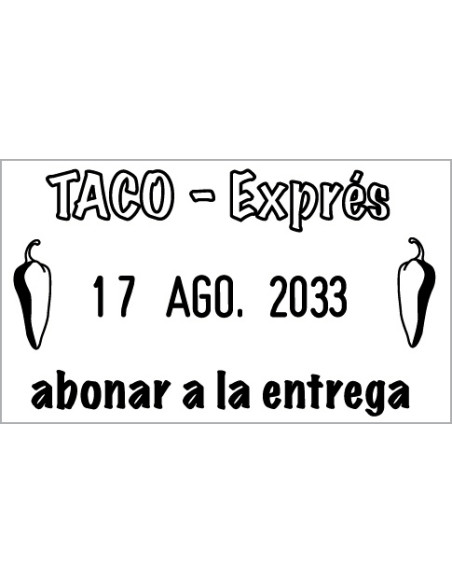 TRODAT 5430 SELLO AUTOMATICO FECHADOR 41X24MM
