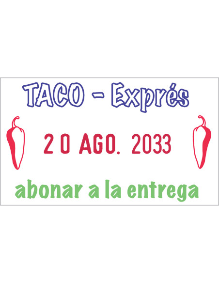 TRODAT 5430 SELLO AUTOMATICO FECHADOR 41X24MM