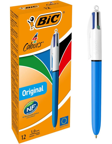 BOLIGRAFO BIC CUATRO COLORES