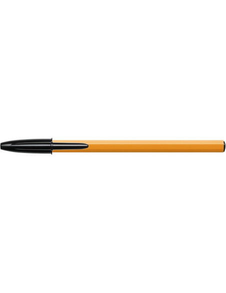 BOLIGRAFO BIC NARANJA FINE ORIGINAL NEGRO
