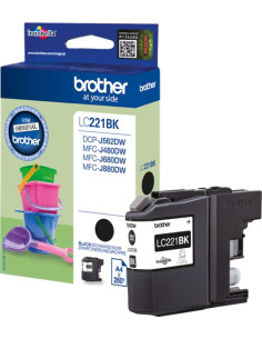 INK-JET BROTHER LC221BK...