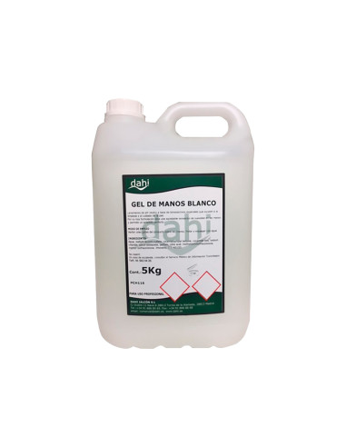 GEL DE MANOS DAHI BLANCO NACARADO...