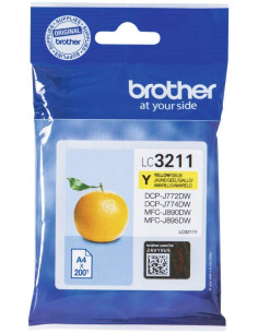 INK-JET BROTHER LC3211Y...