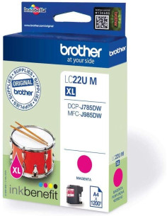 INK-JET BROTHER LC22UMBP XL...