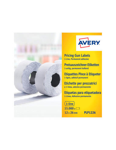 ETIQUETA AVERY 1 LINEA ADHESIVO...