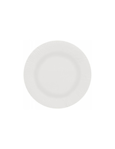 PLATO PAPEL RECICLABLE BLANCO 15 CM...