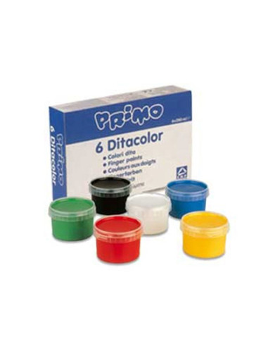 PINTURA DE DEDOS PRIMO 250 G CAJA DE...
