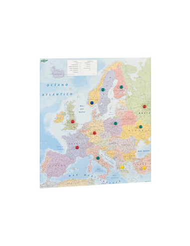 MAPA MURAL FAIBO EUROPA PLASTIFICADO...