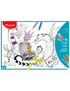 MANTEL PARA COLOREAR MAPED...