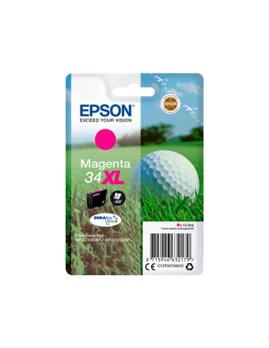 INK-JET EPSON SINGLEPACK MAGENTA 34XL...