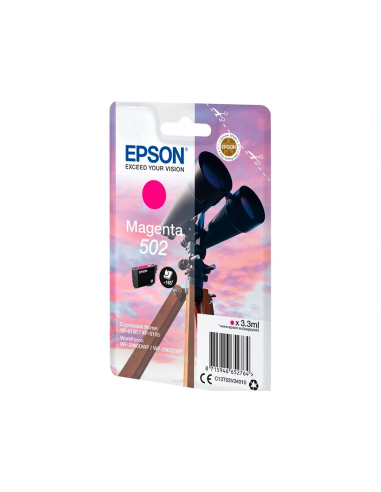 INK-JET EPSON SINGLEPACK MAGENTA 502 INK