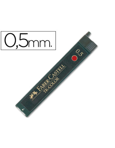 MINAS FABER COLOR 9085 0,5 MM ROJA...